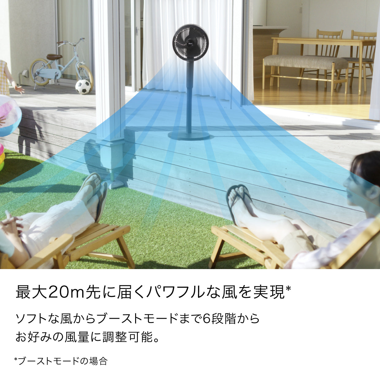 Shark FlexBreeze コードレスサーキュレーターファン FA222J