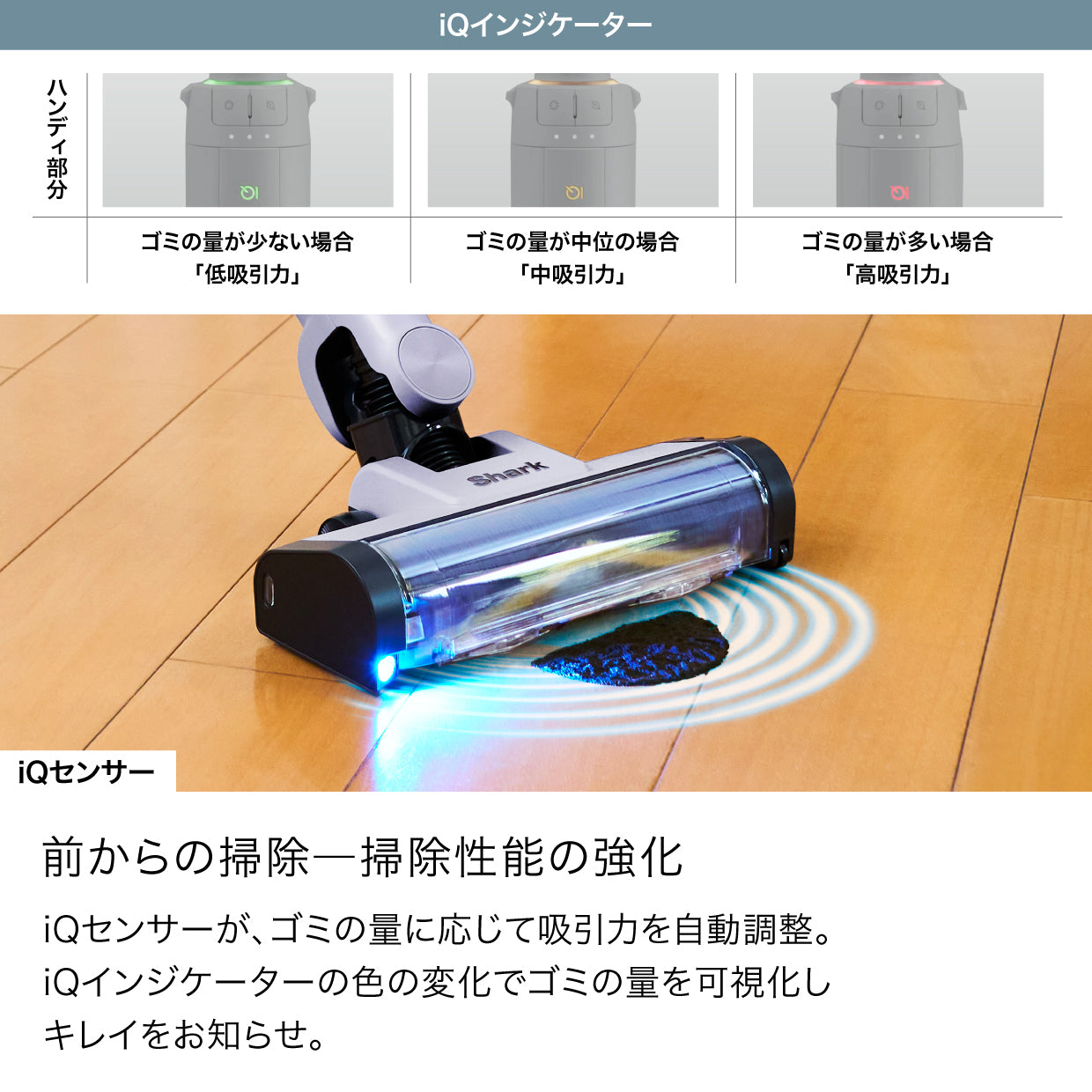 Shark EVOPOWER SYSTEM BOOST+ コードレススティッククリーナー LC751J
