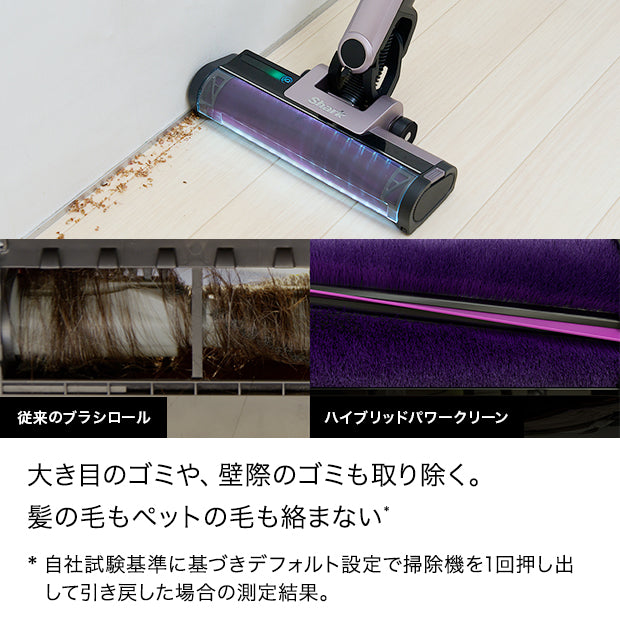 Shark EVOPOWER SYSTEM iQ+ コードレススティッククリーナー CS851JAE & アクセサリーパック(ブラシセット)