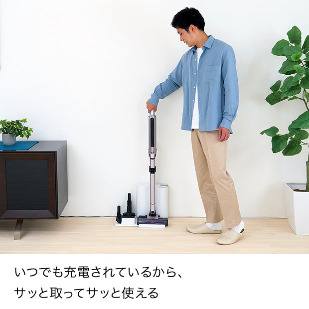 Shark EVOPOWER SYSTEM iQ+ コードレススティッククリーナー CS851JAE & アクセサリーパック(ブラシセット)