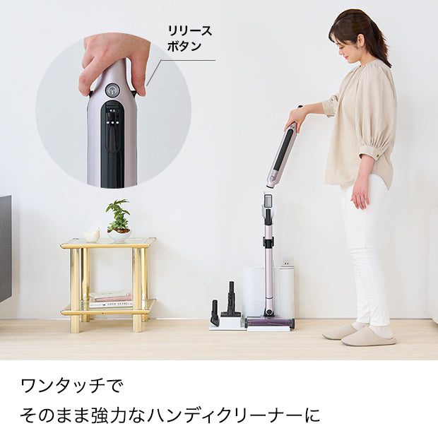 Shark EVOPOWER SYSTEM iQ+ コードレススティッククリーナー CS851JAE & アクセサリーパック(ブラシセット)