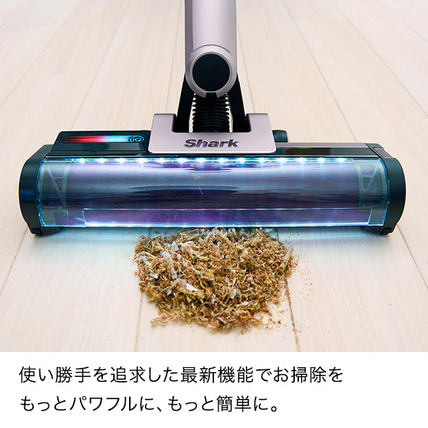 Shark EVOPOWER SYSTEM iQ+ コードレススティッククリーナー CS851JAE & アクセサリーパック(ブラシセット)