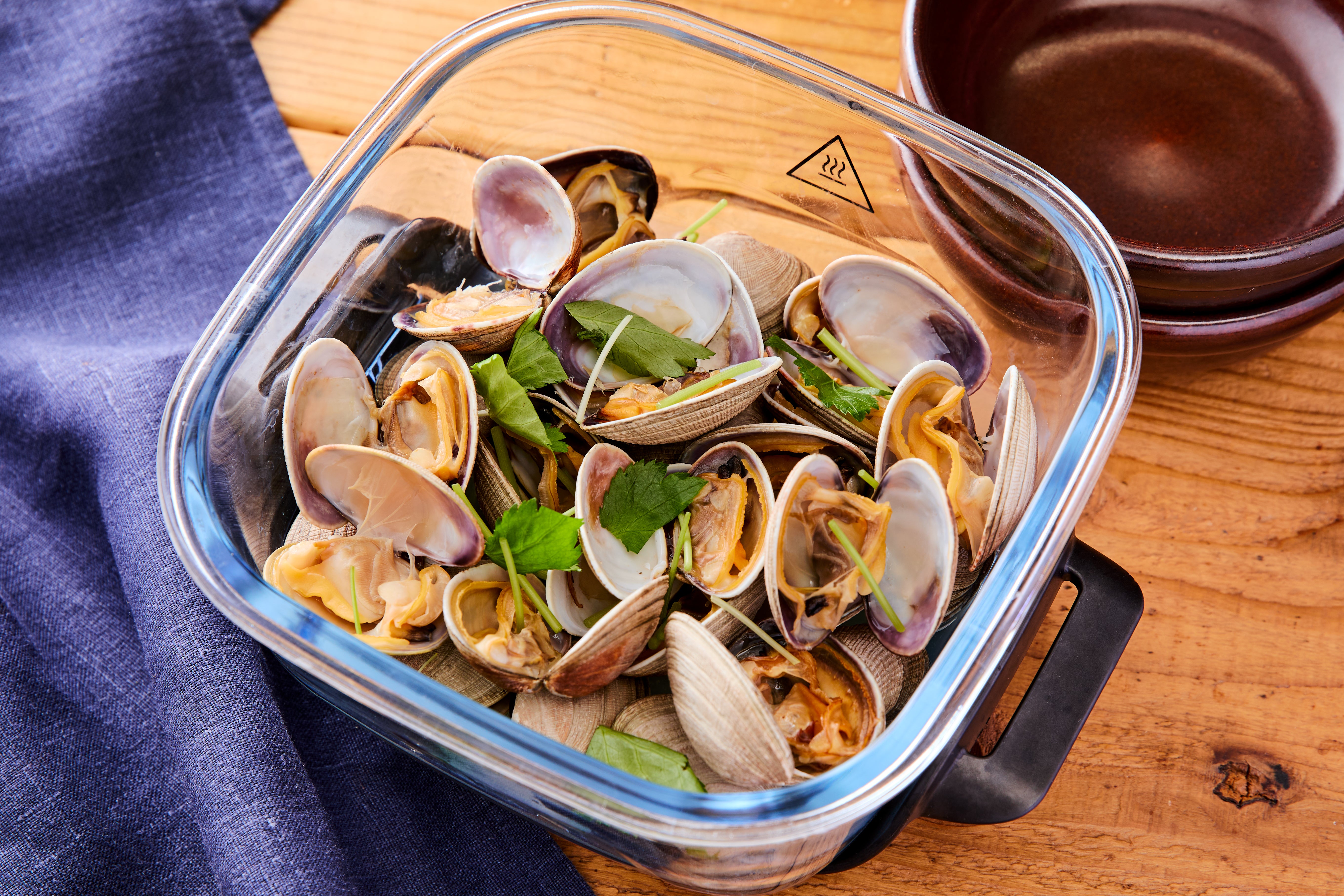 あさりの酒蒸し
