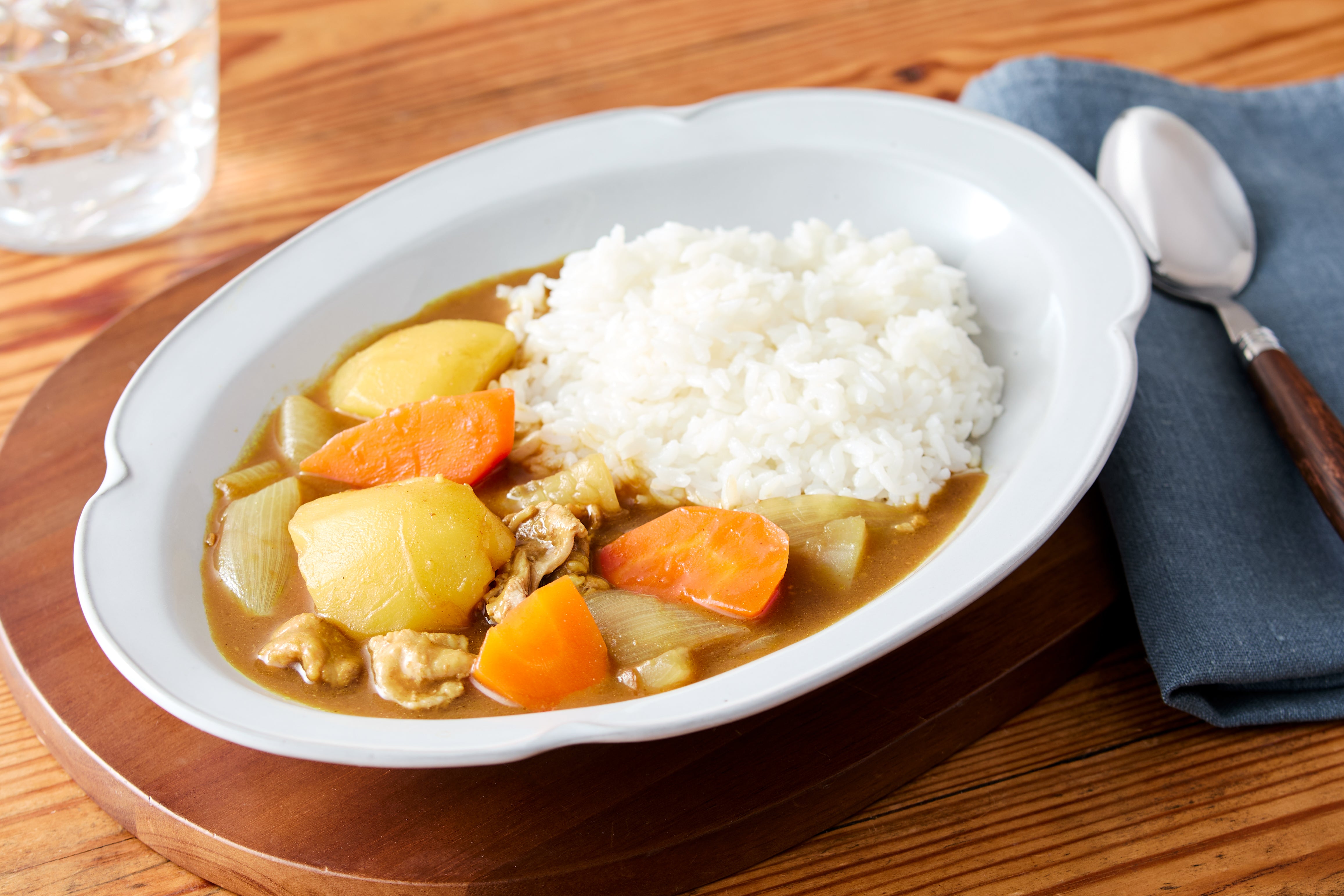 野菜ごろごろカレーライス