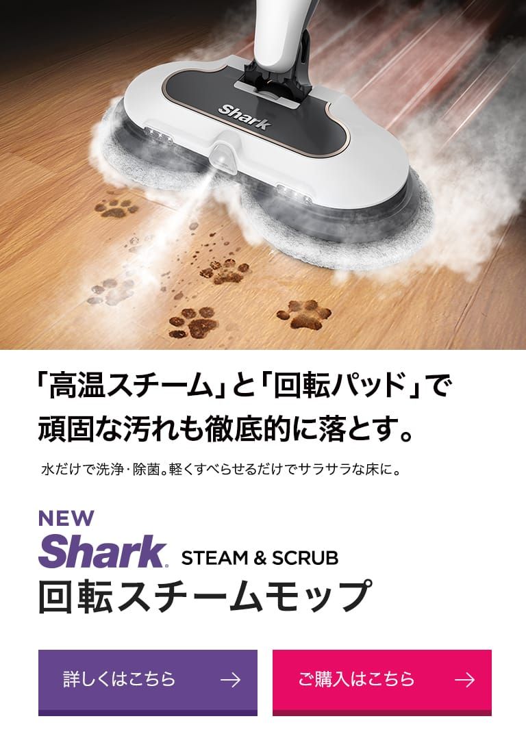 回転スチームモップ