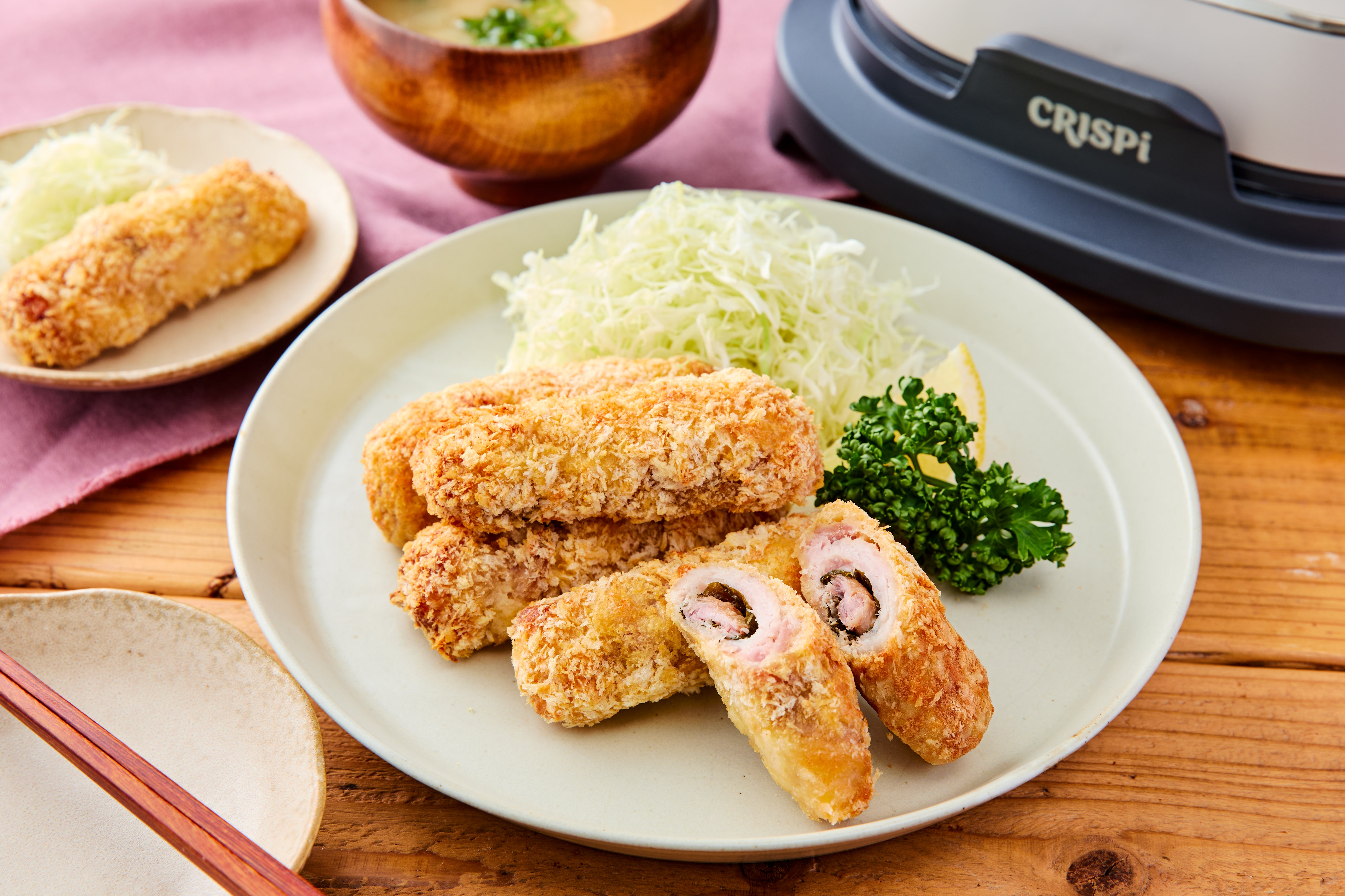 梅しそロールカツ