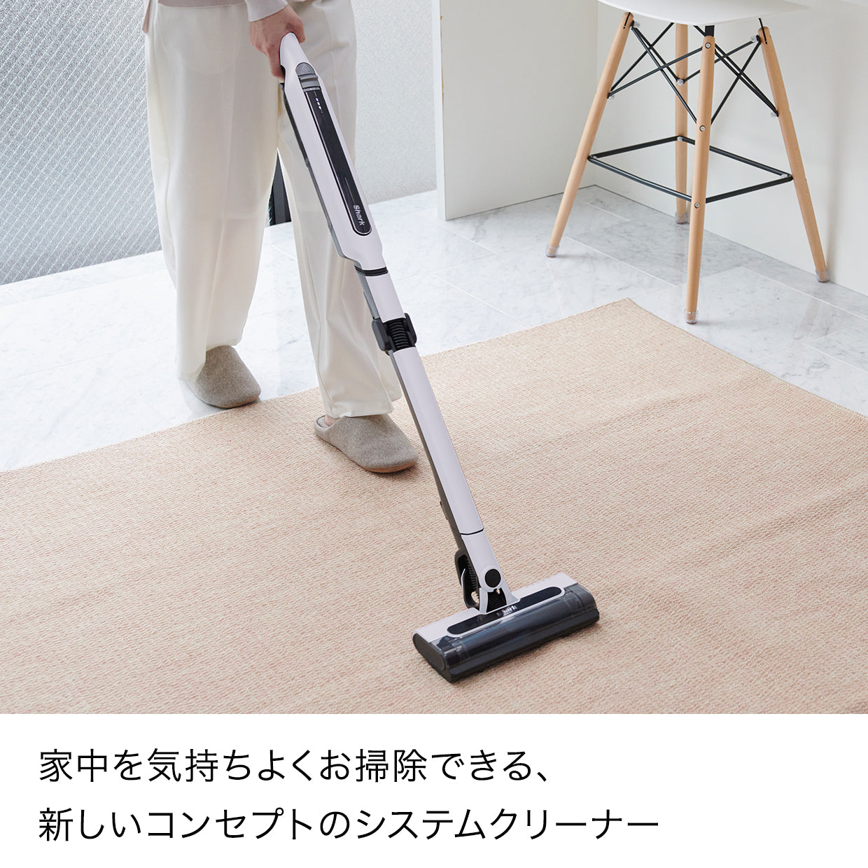 Shark EVOPOWER SYSTEM CS350JWH 掃除機◆ Shark EVOPOWER SYSTEM コードレススティッククリーナー CS350J