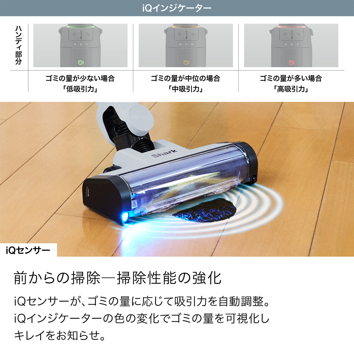 Shark EVOPOWER SYSTEM BOOST+ コードレススティッククリーナー LC702J