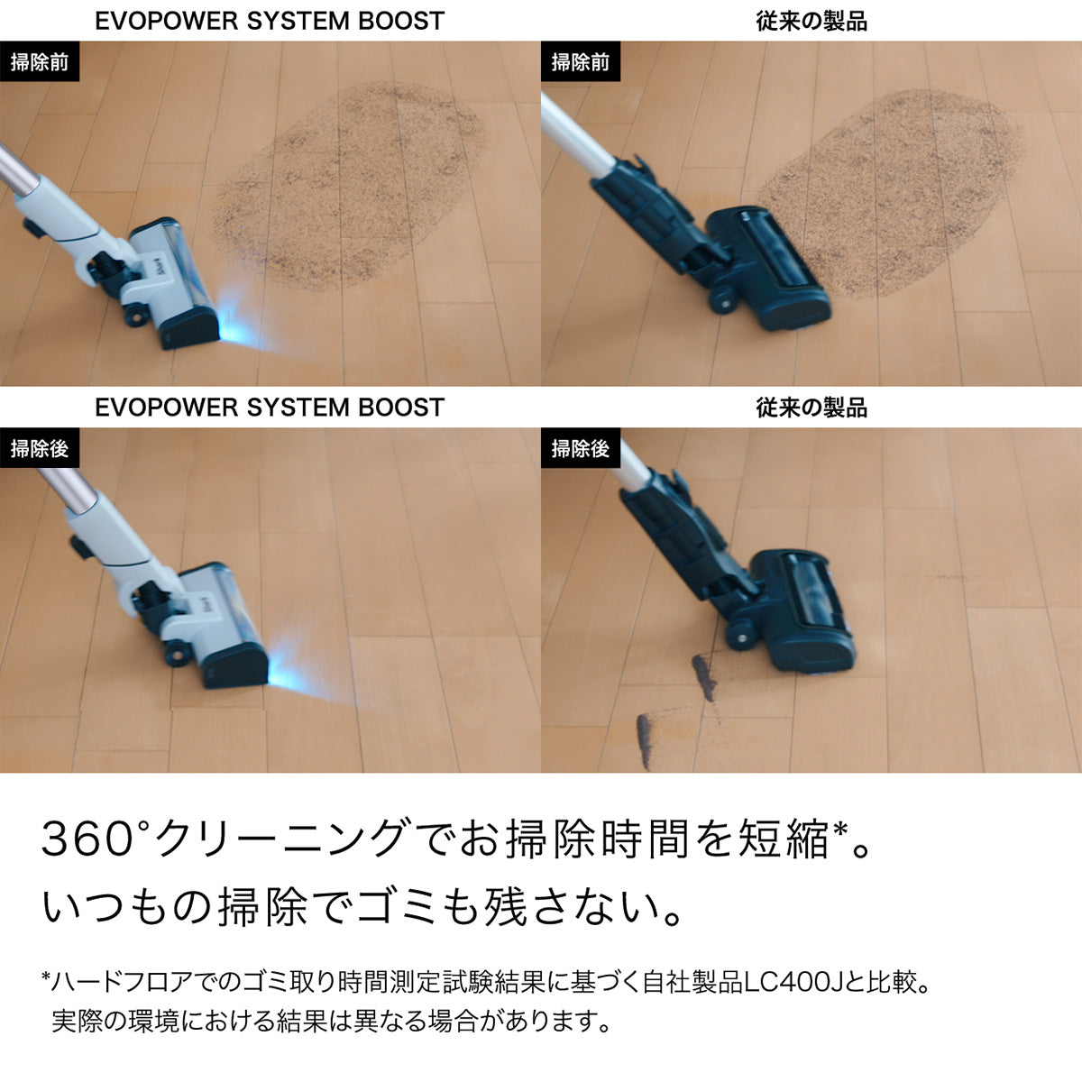 Shark EVOPOWER SYSTEM BOOST+ コードレススティッククリーナー LC702J