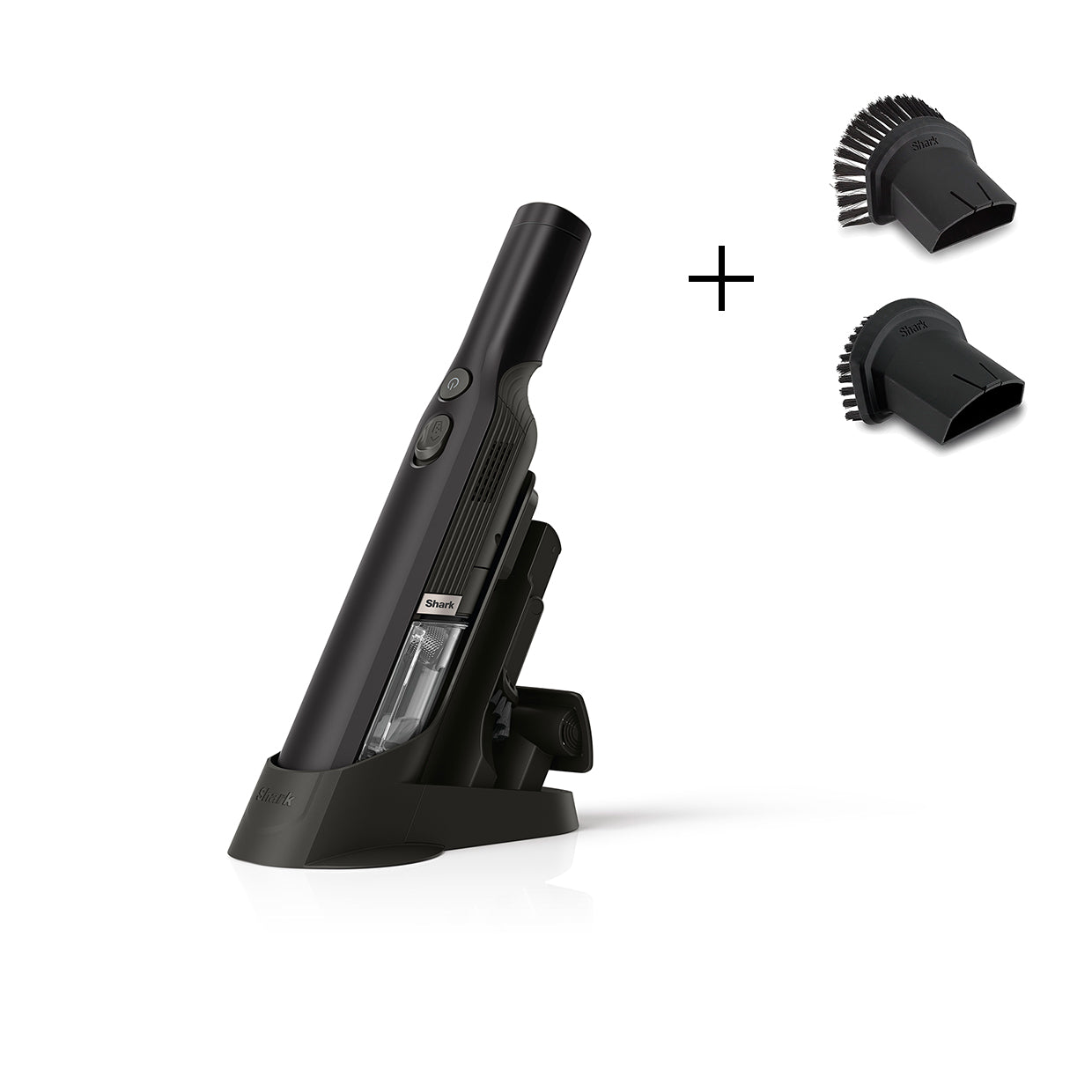 Shark EVOPOWER 充電式ハンディクリーナー WV202JBK & アクセサリーパック（ブラシセット）