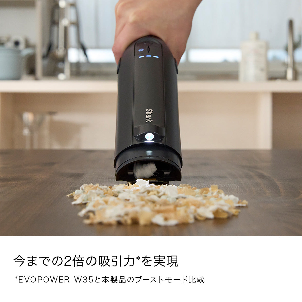 EVOPOWER EX 充電式ハンディクリーナー WV416J|WV416JGY