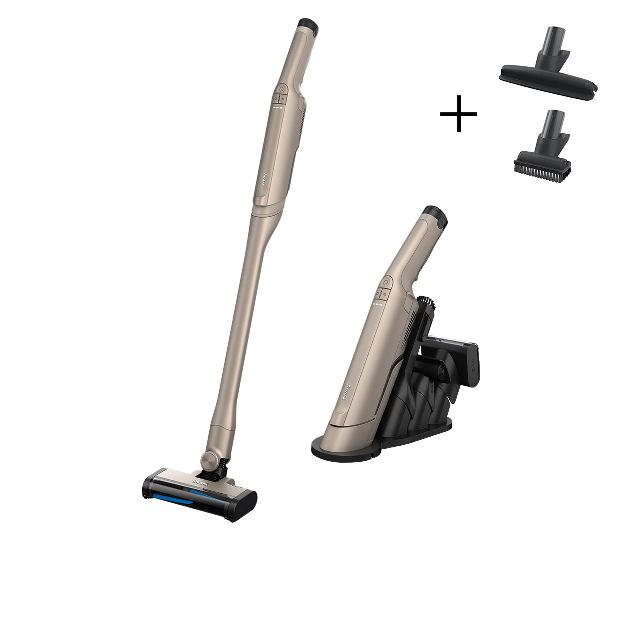 Shark EVOPOWER DX  充電式ハンディクリーナー WV517J & アクセサリーパック（ペットマルチツール・布団用ノズル）