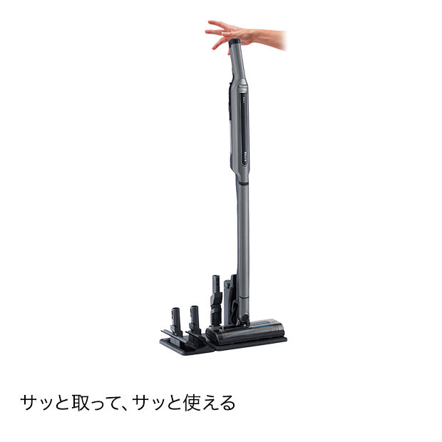 高品質の激安 EVOPOWER SYSTEM CS401J|CS401JRB|コードレススティック 掃除機・クリーナー
