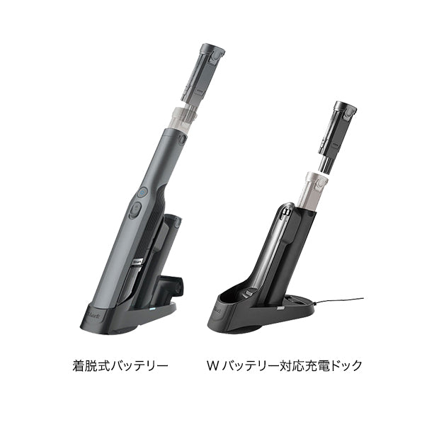 EVOPOWER Plus W30P 充電式ハンディクリーナー & アクセサリー